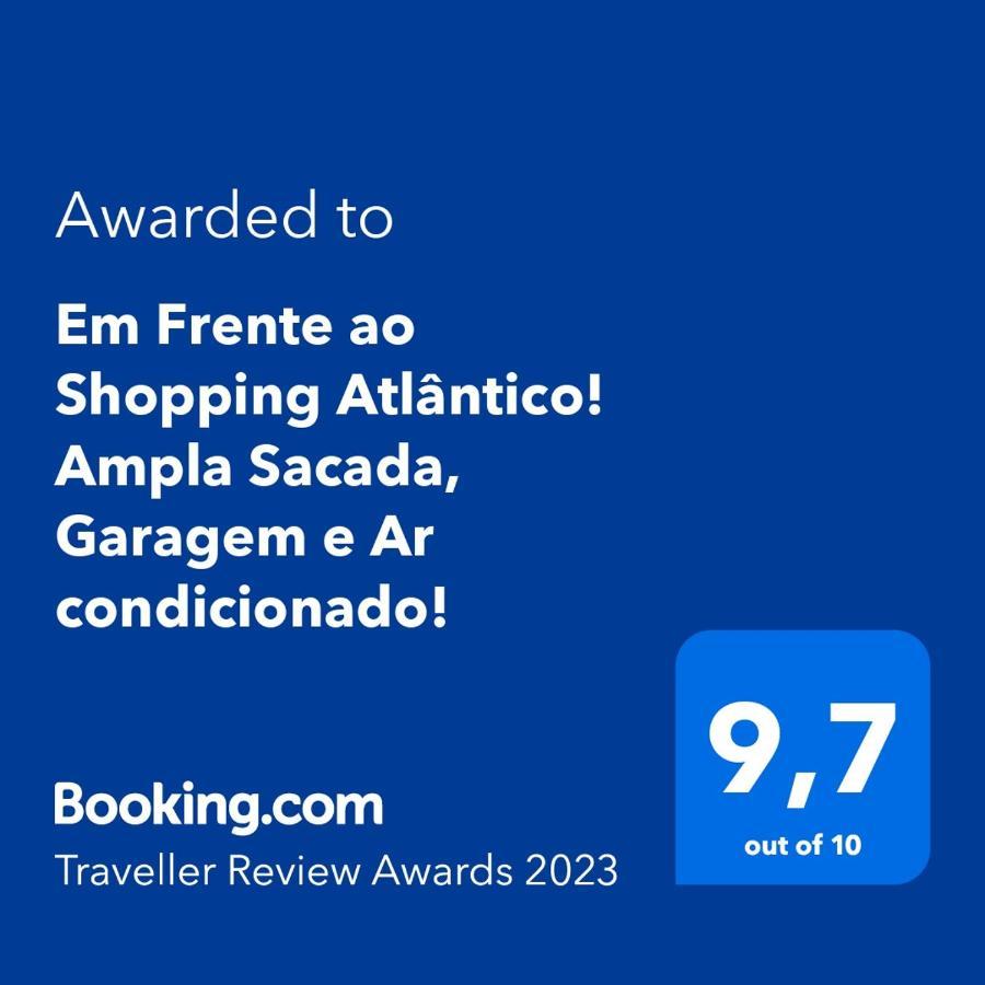 Em Frente Ao Shopping Atlantico! Com Sacada, Garagem E Ar Condicionado Apartamento Balneário Camboriú Exterior foto